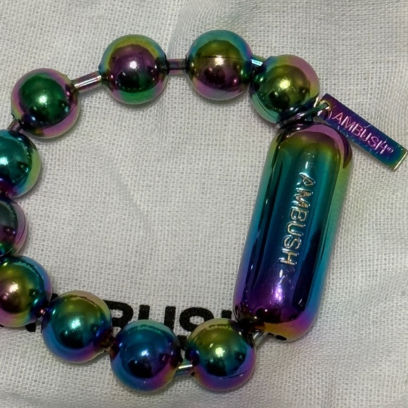 Ambush Iridescent Ball Chain Bracelet
Good Condition. - Picture 6 of 7